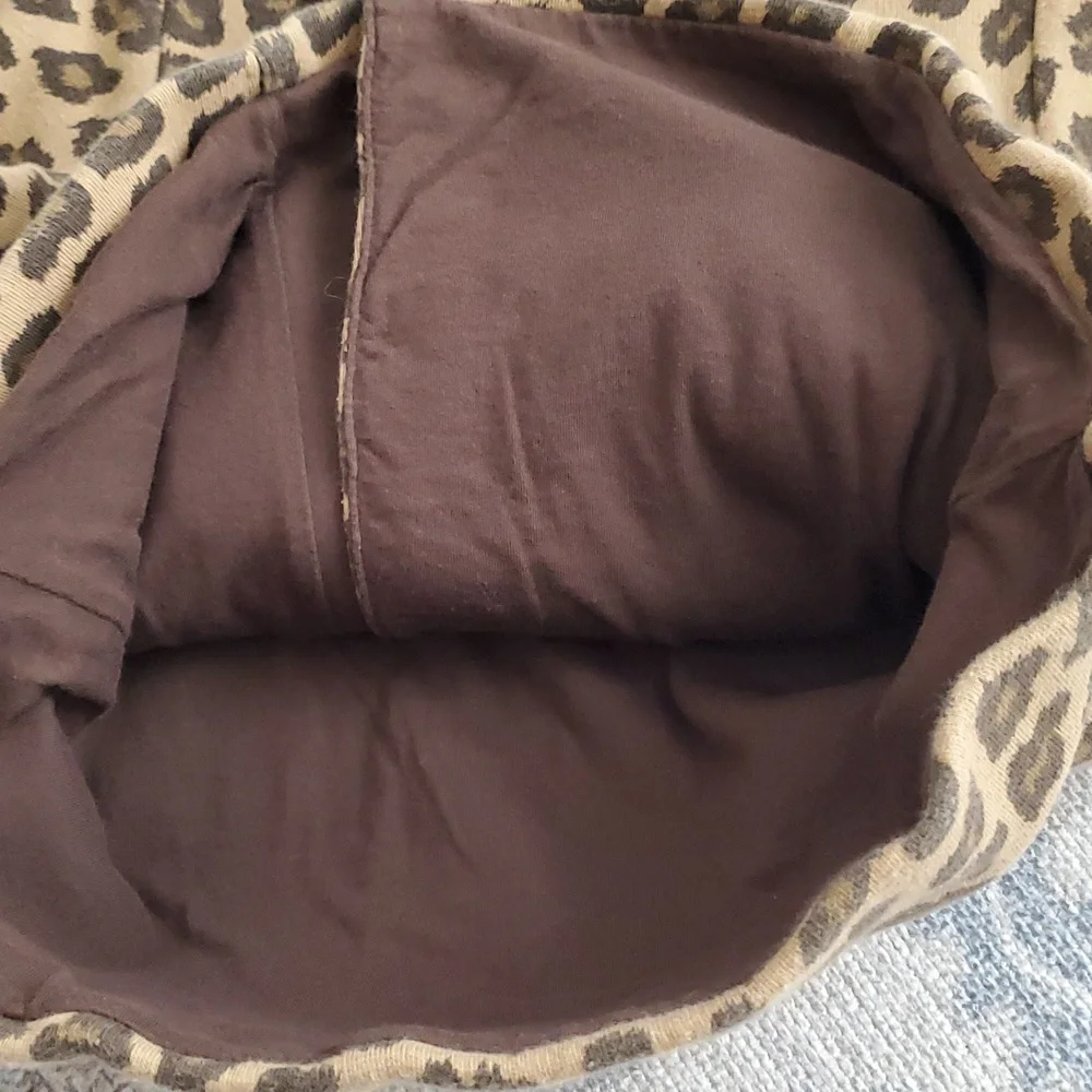 Janie and Jack Girls Leopard Animal Print Button Coat Sz4T-5T